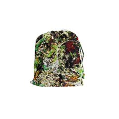 April   Birds Of Paradise 5 Drawstring Pouches (small)  by bestdesignintheworld