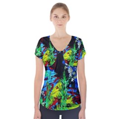 Dscf2472 - Perfect Night For Samurai Short Sleeve Front Detail Top by bestdesignintheworld