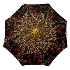 Dscf3438 - Golden Flowers In Ceramics Straight Umbrellas by bestdesignintheworld