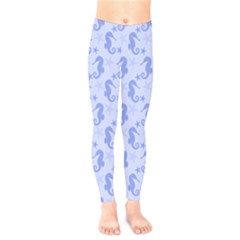 Seahorse Kids  Legging (blue) by Catface