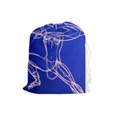 Dscf2003 - Amasonka Drawstring Pouches (large)  by bestdesignintheworld