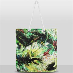 In The Nest And Around 4 Full Print Rope Handle Tote (large) by bestdesignintheworld