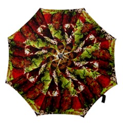 Collosium   Swards And Helmets 4 Hook Handle Umbrellas (large) by bestdesignintheworld