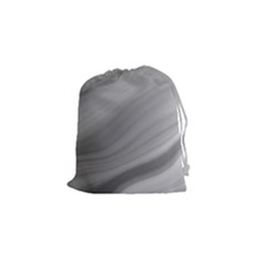 Wave Form Texture Background Drawstring Pouches (small)  by Sapixe