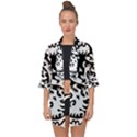 Ying Yang Tattoo Open Front Chiffon Kimono View1