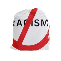 2000px No Racism Svg Drawstring Pouches (extra Large) by demongstore
