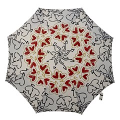 Loving Hearts Hook Handle Umbrellas (small) by Art2City