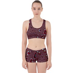 Mandelbrot Fractal Mathematics Art Work It Out Gym Set by Sapixe