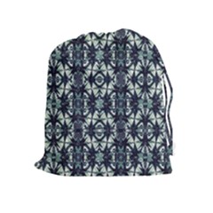 Intersecting Geometric Design Drawstring Pouches (extra Large) by dflcprints