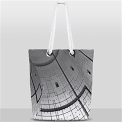 Graphic Design Background Full Print Rope Handle Tote (small) by Sapixe