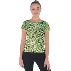 Colors And Fabrics 26 Short Sleeve Sports Top  by bestdesignintheworld