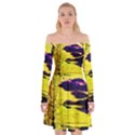 I Wonder 4 Off Shoulder Skater Dress View1