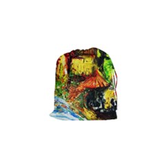 St Barbara Resort Drawstring Pouches (xs)  by bestdesignintheworld