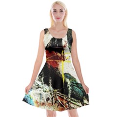 Egg In The Duck   Needle In The Egg Reversible Velvet Sleeveless Dress by bestdesignintheworld