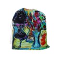 Still Life With Two Lamps Drawstring Pouches (Extra Large) View2