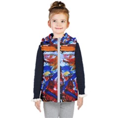 Mixed Feelings Kid s Hooded Puffer Vest by bestdesignintheworld