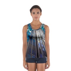 Architecture Skyscraper Sport Tank Top  by Simbadda