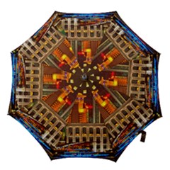 Shanghai Skyline Architecture Hook Handle Umbrellas (small) by Simbadda
