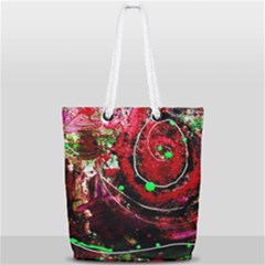 Bloody Coffee 5 Full Print Rope Handle Tote (small) by bestdesignintheworld