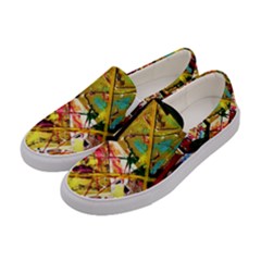 Absurd Theater In And Out Women s Canvas Slip Ons by bestdesignintheworld
