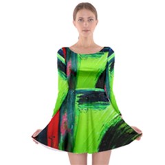 Abandoned Mine 6 Long Sleeve Skater Dress by bestdesignintheworld