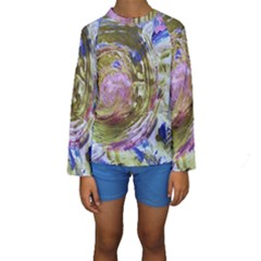 June Gloom 1 Kids  Long Sleeve Swimwear by bestdesignintheworld