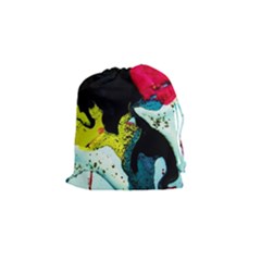Buffalo Vision Drawstring Pouches (small)  by bestdesignintheworld