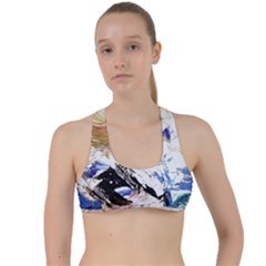 June Gloom 3 Criss Cross Racerback Sports Bra by bestdesignintheworld