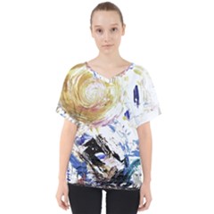 June Gloom 3 V-neck Dolman Drape Top by bestdesignintheworld