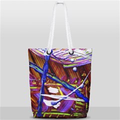 Depression 3 Full Print Rope Handle Tote (small) by bestdesignintheworld