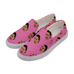 Crying Kim Kardashian Women s Canvas Slip Ons by Valentinaart