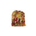 Autumn Fall Leaves Drawstring Pouches (XS)  View2