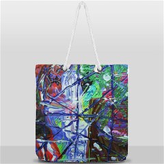 Depression 7 Full Print Rope Handle Tote (large) by bestdesignintheworld