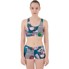 Illustration Celebration Easter Work It Out Gym Set by Sapixe