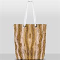 Marble Wall Surface Pattern Full Print Rope Handle Tote (Small) View1