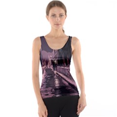 Texture Abstract Background City Tank Top by Sapixe