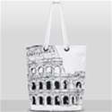 Line Art Architecture Full Print Rope Handle Tote (Small) View2