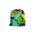 Yellow Dolphins   Blue Lagoon 6 Drawstring Pouches (Small)  View1