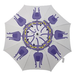 Cat Clipart Animal Cartoon Pet Hook Handle Umbrellas (small) by Sapixe