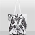 Devil Baphomet Occultism Full Print Rope Handle Tote (Small) View2