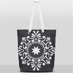Table Pull Out Computer Graphics Full Print Rope Handle Tote (small) by Sapixe