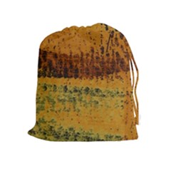 Fabric Textile Texture Abstract Drawstring Pouches (extra Large) by Sapixe