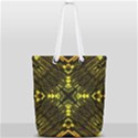 Abstract Glow Kaleidoscopic Light Full Print Rope Handle Tote (Small) View1