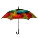 Abstract Spiral Art Creativity Hook Handle Umbrellas (Small) View3