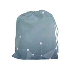 Background Abstract Line Drawstring Pouches (extra Large) by Nexatart