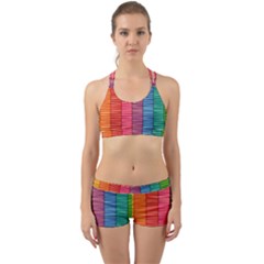 Background Colorful Abstract Back Web Gym Set by Nexatart