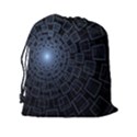 Pattern Abstract Fractal Art Drawstring Pouches (XXL) View2