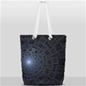 Pattern Abstract Fractal Art Full Print Rope Handle Tote (Small) View2