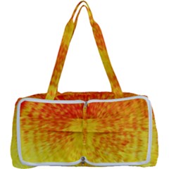 Abstract Explosion Blow Up Circle Multi Function Bag	 by Nexatart