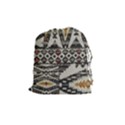 Fabric Textile Abstract Pattern Drawstring Pouches (Medium)  View1